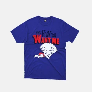 Men's Family Guy Stewie You Know You Want Me T-Shirt